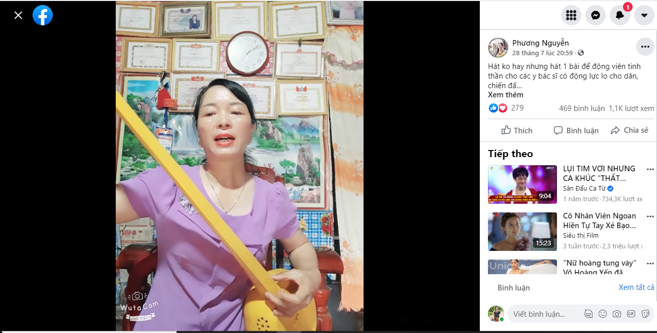 កម្មាភិបាលនារីភូមិប្រើចង្វាក់សំឡេង then ដើម្បីផ្សព្វផ្សាយអំពីការបង្ការនិងប្រយុទ្ធប្រឆាំងជំងឺកូវីដ ១៩