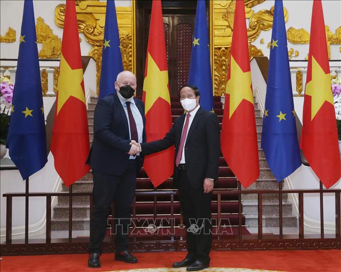 ទំនាក់ទំនងរវាងវៀតណាមនិងសហភាពអឺរ៉ុប (EU) បន្តអភិវឌ្ឍន៍ជាវិជ្ជមាន