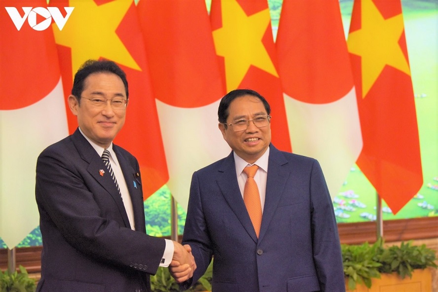 នាយករដ្ឋមន្ត្រីជប៉ុន Kishida Fumio បញ្ចប់ប្រកបដោយជោគជ័យដំណើរទស្សនកិច្ចផ្លូវការនៅវៀតណាម