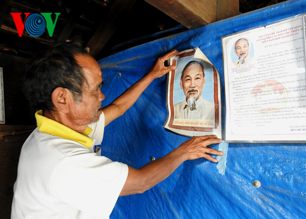Bapak A Hiet belajar dan bertindak sesuai dengan  keteladanan Presiden Ho Chi Minh
