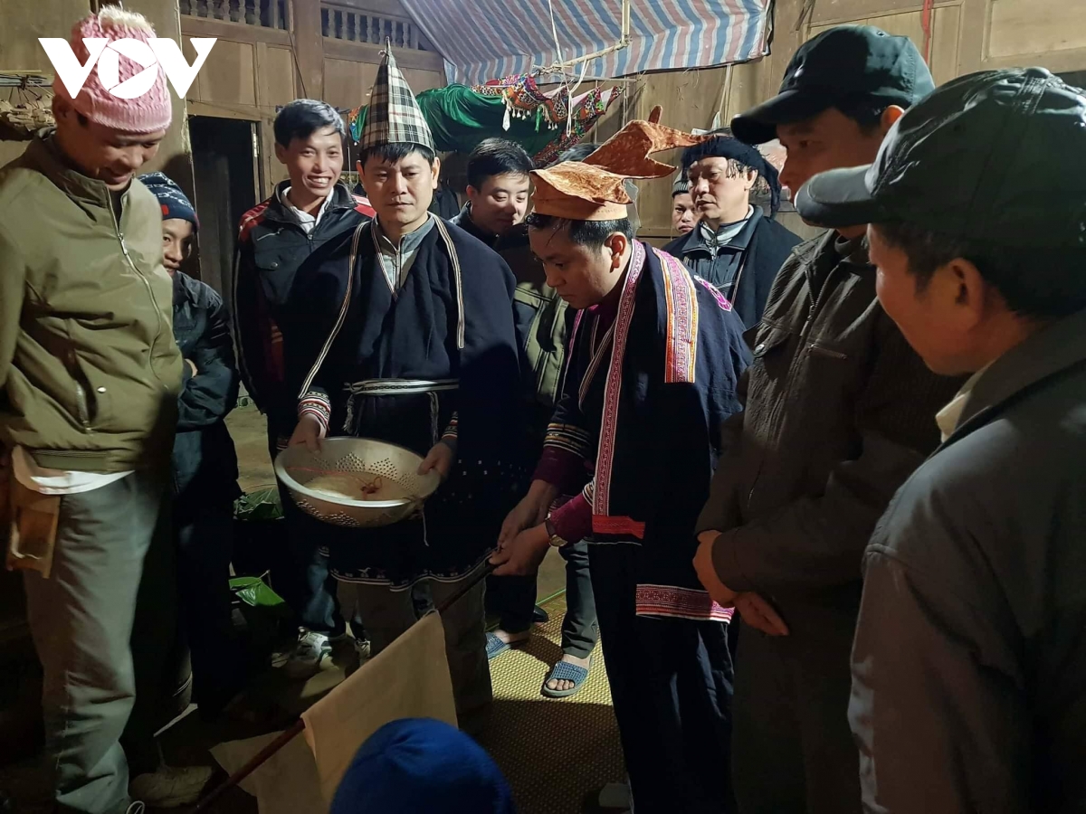 Pung nhuang-Hari Raya Tet Marga yang Khas dari Warga Etnis Minoritas Dao Tien di Provinsi Son La
