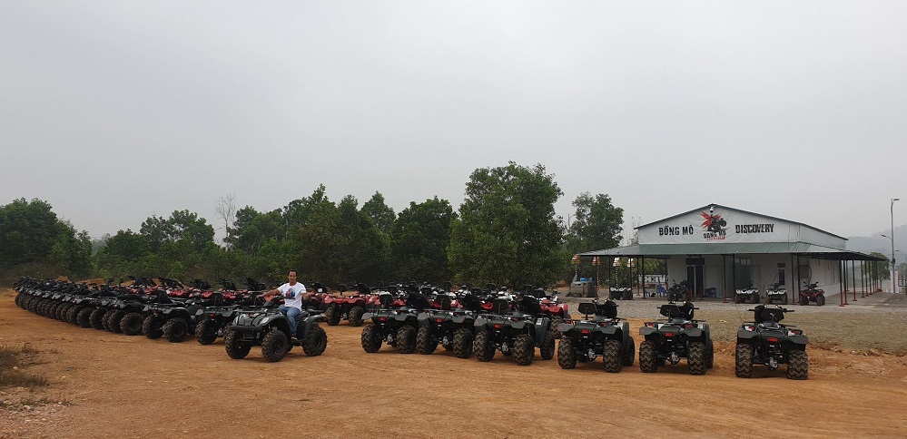 Merasakan Pengalaman di Hutan dengan kendaraan ATV di Dong Mo Discovery