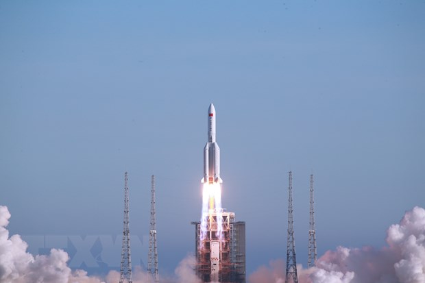 ប្រព័ន្ធផ្សព្វផ្សាយចិនបានព្យាករណ៍ពីទីកន្លែងធ្លាក់ចុះនៃបំណែករបស់មីស៊ីល Chang Zheng 5B