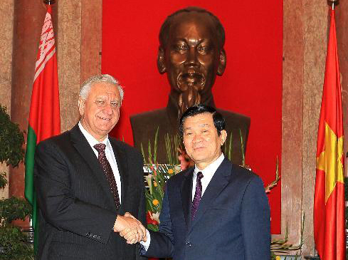 Afianzan las relaciones Vietnam-Bielorrusia