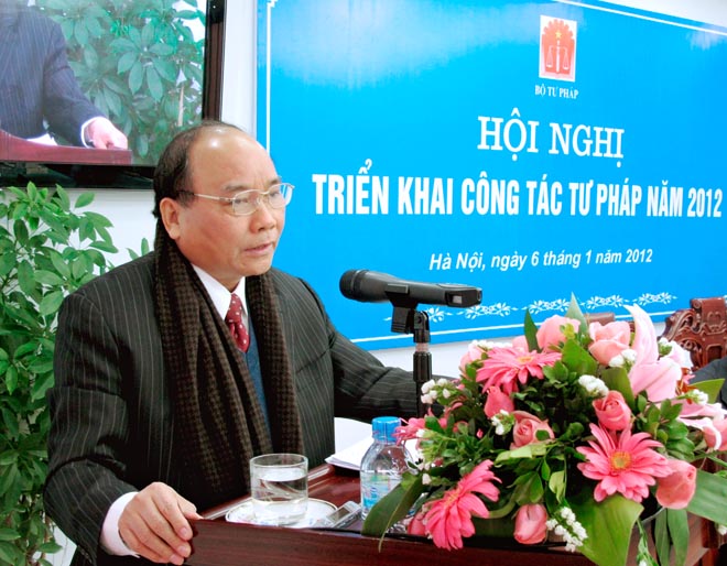 Impulsa Vietnam la reforma jurídica en 2012