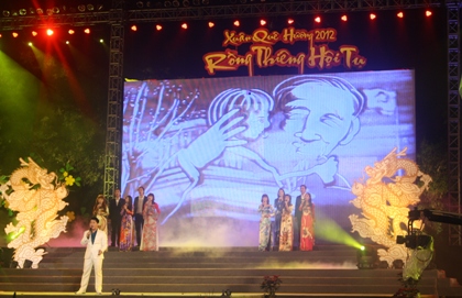 La Primavera en la tierra natal está llena de sentimiento humano