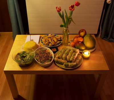 La última comida del año lunar, un rasgo cultural de los hanoyenses