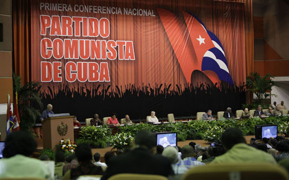 Partido Comunista de Cuba celebra su primera conferencia nacional