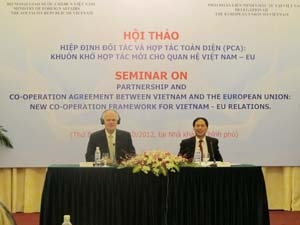 Avanzan más allá relaciones de cooperación Vietnam- Unión Europea
