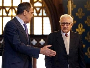 Enviado especial de la ONU y la Liga Árabe sobre Siria en Rusia