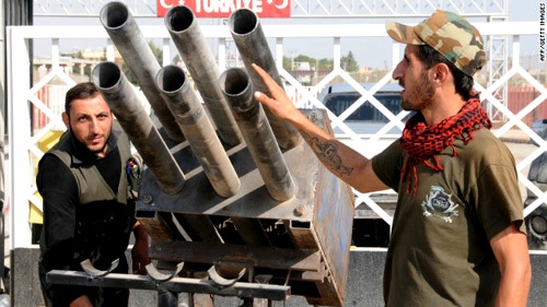 Opositores sirios disparan con morteros contra Palacio Presidencial