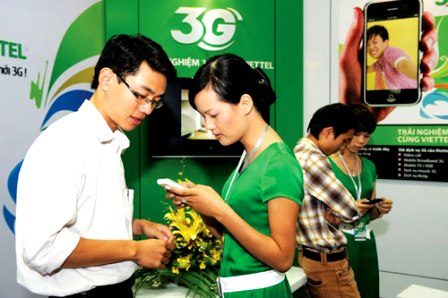 Aumenta el índice de usuarios de 3G en Vietnam