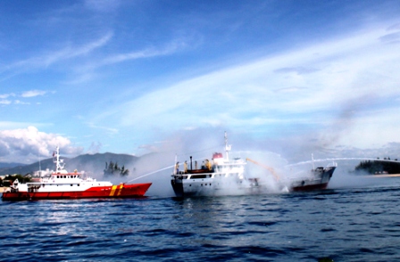 ASEAN y China cooperan en la búsqueda y el rescate en el Mar Oriental