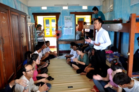 Visitas a hogares pequeños en el archipiélago de Truong Sa