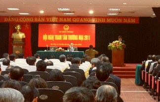 Diskussion über vietnamesische Handelsinteressen und internationale Regeln