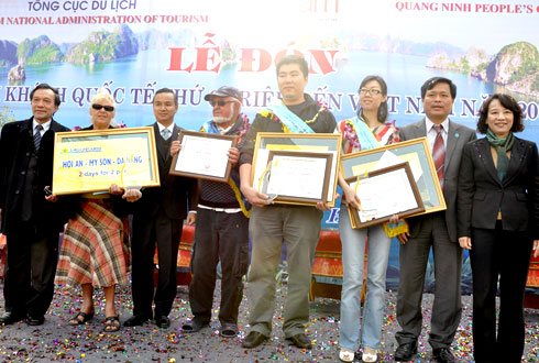 Vietnam empfängt den sechsmillionsten Touristen