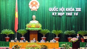 Sitzung der Nationalversammlung eröffnet