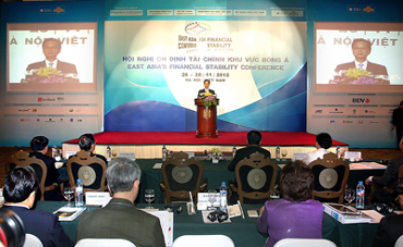 Eröffnung der Konferenz zur Finanzstabilisierung in Ostasien