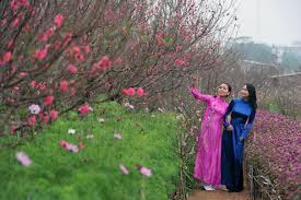 Frühlingsmomente im Blumendorf Nhat Tan