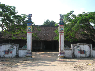 Tempel Tra Co, ein Symbol der vietnamesischen Kultur im Grenzort des Landes