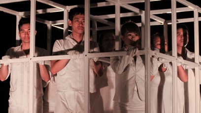 Vietnamesische Tanzgruppe tritt in deutschem Theater auf