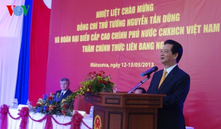 Premierminister Nguyen Tan Dung besucht Russland