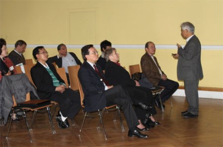 Treffen der internationalen Physiker