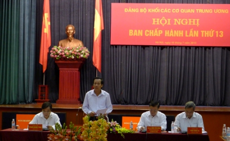 Tagung der Parteiorganisation der Zentralbehörden