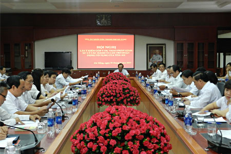 Sitzung über Strafen für Handlungen, die die Prozessführung behindern