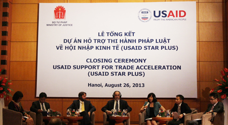 Vietnam-USA Zusammenarbeit im Bereich Justiz und Wirtschaftsintegration