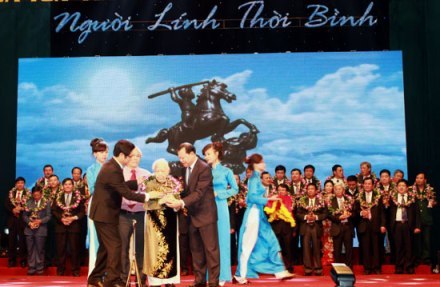 Ehrung der herausragenden Unternehmer