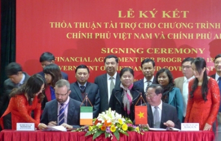 Irland finanziert das Programm zur Armutsbekämpfung in Vietnam