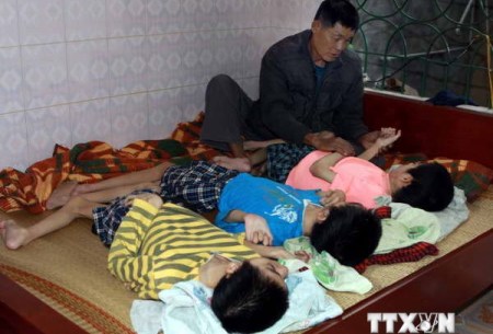 Unterstützung des Kampfes für Gerechtigkeit der Agent-Orange-Opfer in Frankreich