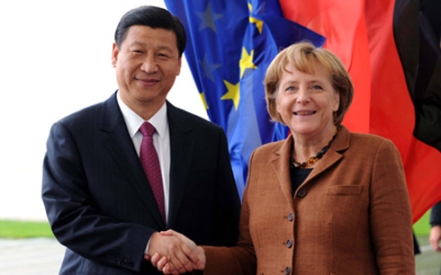 Bundeskanzlerin Angela Merkel besucht China