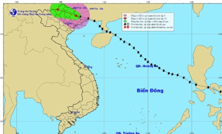 Quang Ninh reagiert gut auf den Taifun Rammasun