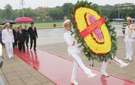 Kambodschanischer Parlamentspräsident beendet Vietnam-Besuch