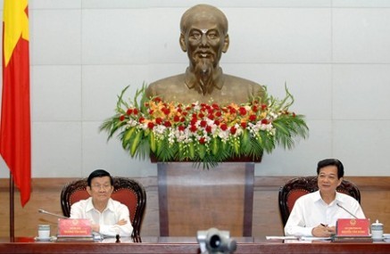 Abteilung für Jutizreform tagt mit der Parteileitung der Regierung