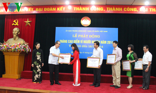 Start des Aktionsmonats für arme Menschen