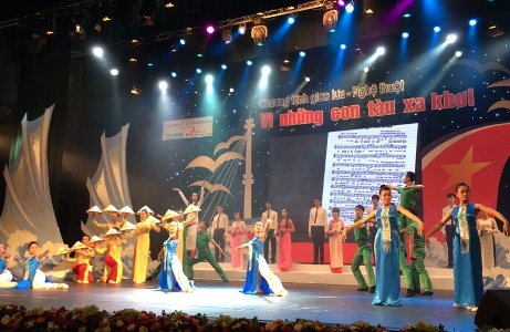 Kunstprogramm ermutigt Fischer, die Hoheitssouveränität des Landes zu verteidigen