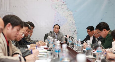 Kein Nachlassen bei der Beobachtung des Taifun Hagupit