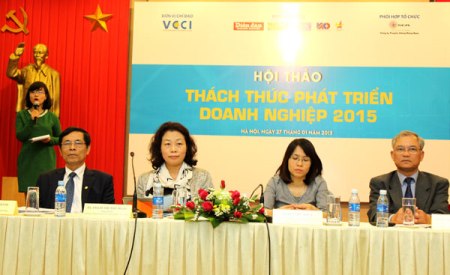 Seminar über die Herausforderungen für Unternehmen im Jahr 2015