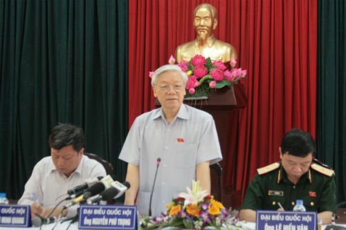 Spitzenpolitiker treffen Wähler im ganzen Land