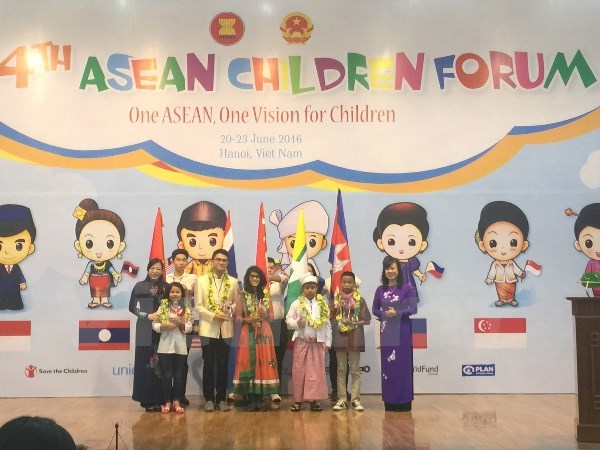 Eröffnung des Forums “Eine ASEAN, eine Vision für Kinder”
