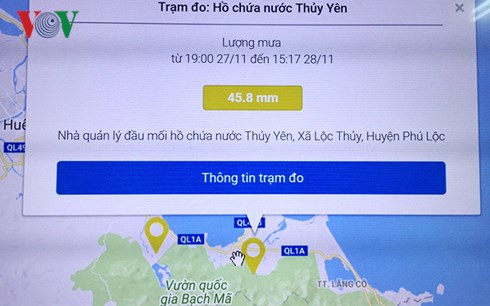 Errichtung von 300 automatischen Regenmessstationen, um rechtzeitig auf Fluten reagieren zu können