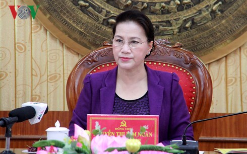 Parlamentspräsidentin Nguyen Thi Kim Ngan besucht Provinz Thanh Hoa