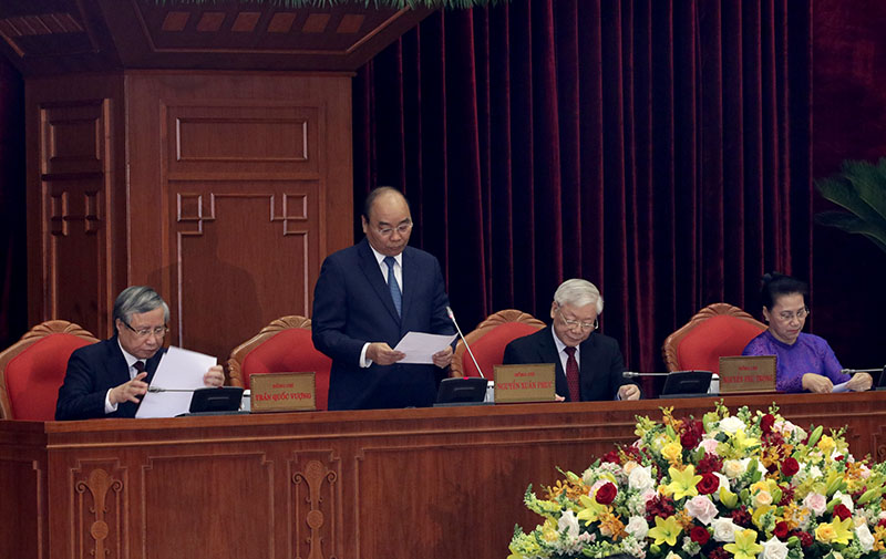 Erster Arbeitstag der 11. Konferenz des Zentralkomitees