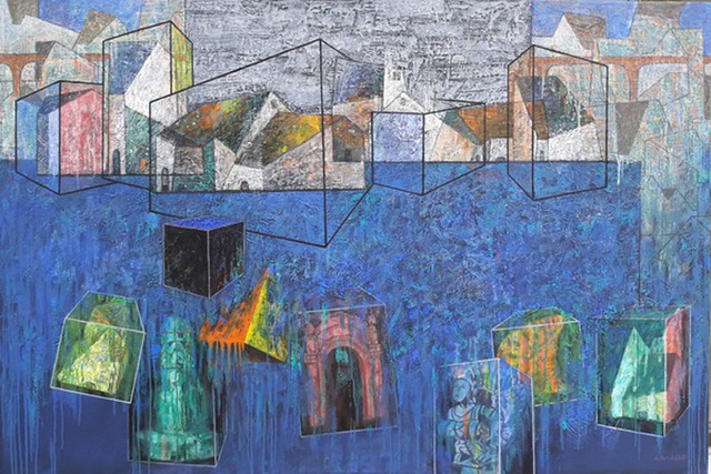 4. Ausstellung der Gruppe mehrdimensionaler Maler