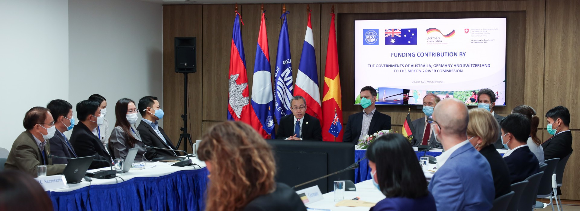 Australien, Deutschland und die Schweiz stellen Lösungen im Mekong-Becken zur Verfügung