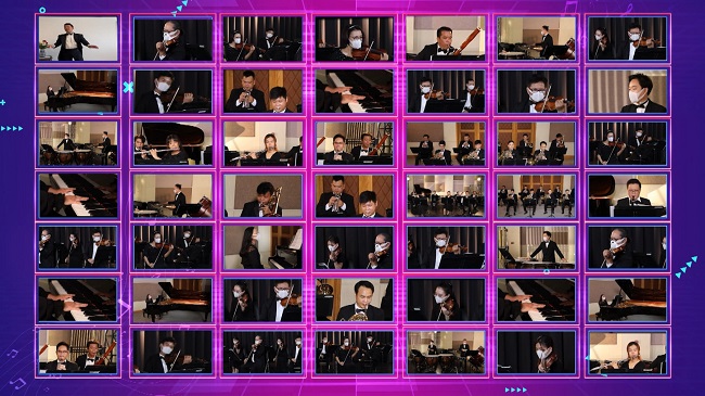 Das Konzert zur Unterstützung des Impfstoff-Fonds gegen Covid-19