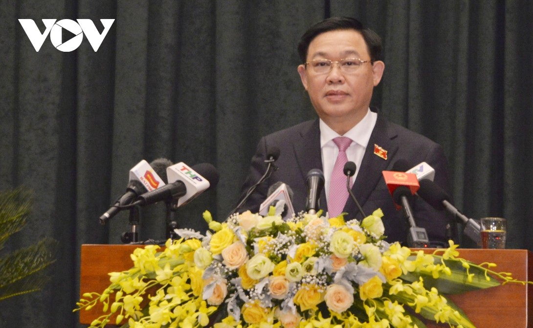 Parlamentspräsident Vuong Dinh Hue: Hai Phong bleibt weiterhin der wirtschaftliche Höhepunkt des Landes